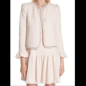 Tweed Jacket - Pink Rebecca Taylor Jacket